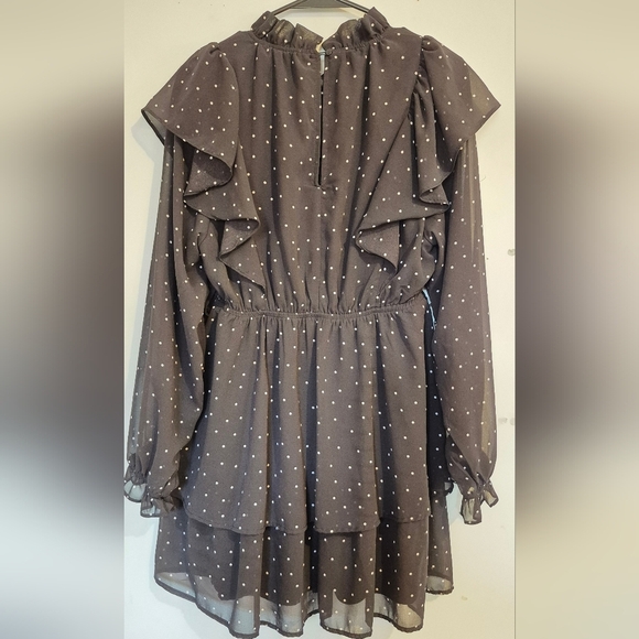 HYFVE Black Polka Dot Dress - Picture 5 of 8